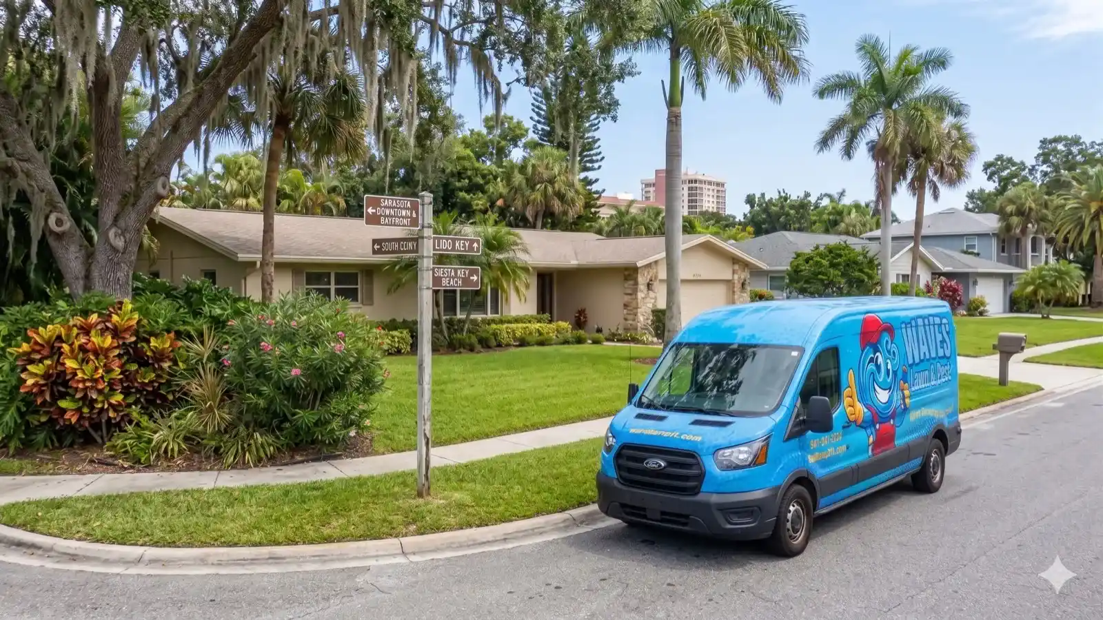 Bradenton Pest Control service vehicle